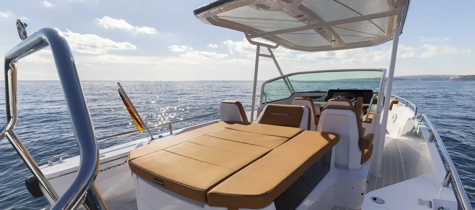 Cruise In Style With The Split Taxi Boat Axopar 28 T-top